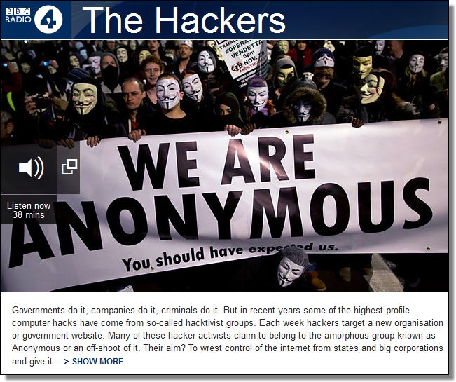 BBC Radio 4, The Hackers