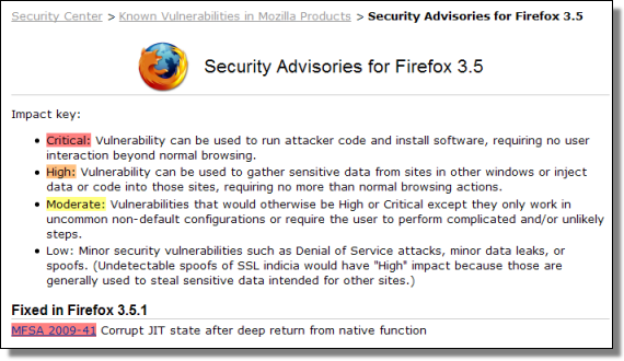 Firefox 3.5.1