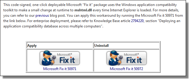Microsoft Security Advisory 2794220, Fix it