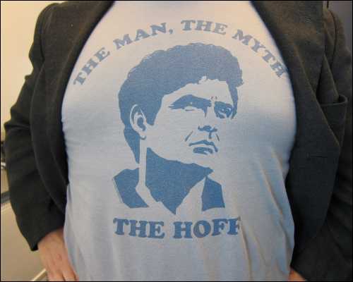 The Hoff t-shirt