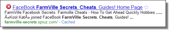 FarmVille secrets cheats