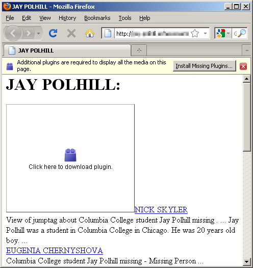 Jay Polhill HTML