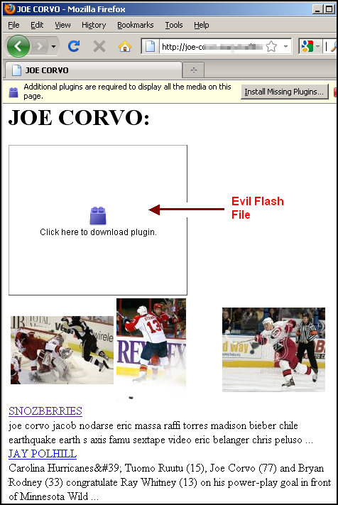 Joe Corvo HTML