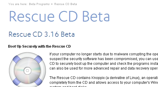 Rescue CD