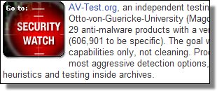 AV-Test.org May 2007