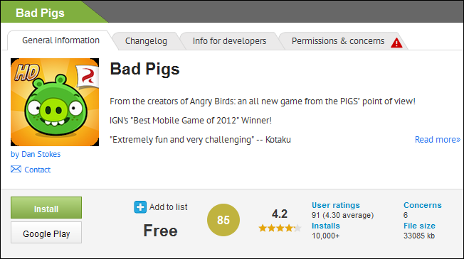Bad Bad Piggies