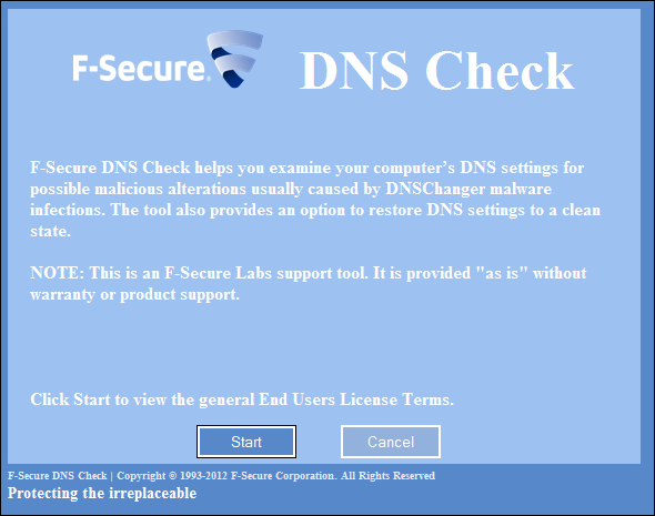 F-Secure DNS Check