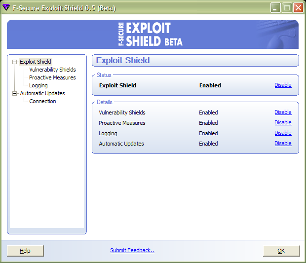 Exploit Shield Technology Preview