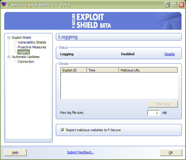 Exploit Shield Technology Preview
