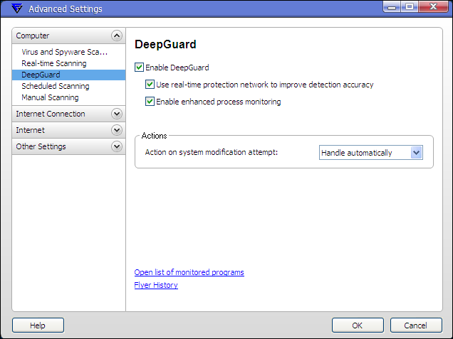 F-Secure Technology Preview 9.40  <br />DeepGuard