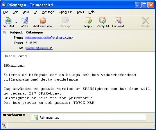 Haxdoor.KI E-Mail Message