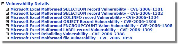 July's Excel Vulnerabilities
