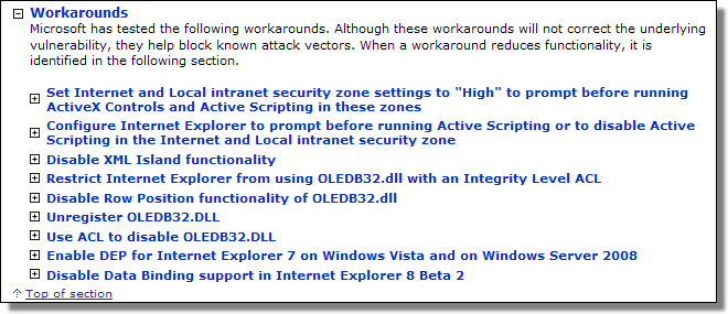 Microsoft Security Advisory 961051