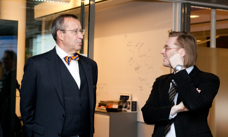 President Ilves and Mikko
