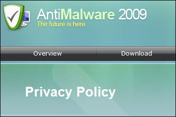 Rogue AntiMalware 2009