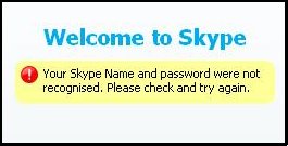 Skype Defender Error