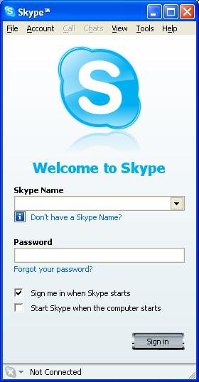 Skype Defender SignIn