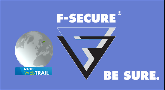 F-Secure Web Trail