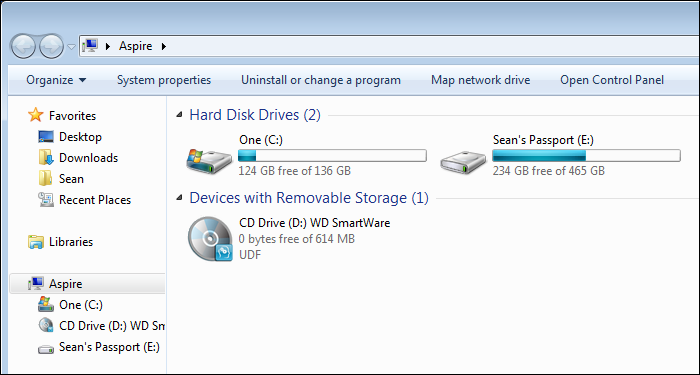 Windows 7, Virtual CD
