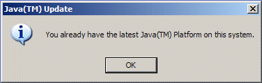 You Already Have The Latest Java - Image