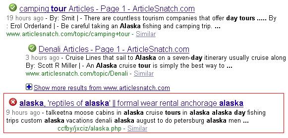 Alaska SEO, Google