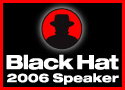 Black Hat speaker button