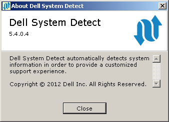Dell System Detect 5.4.0.4