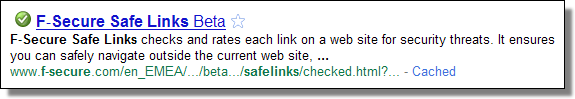 F-Secure Safe Links beta