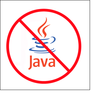 No Java (JRE)