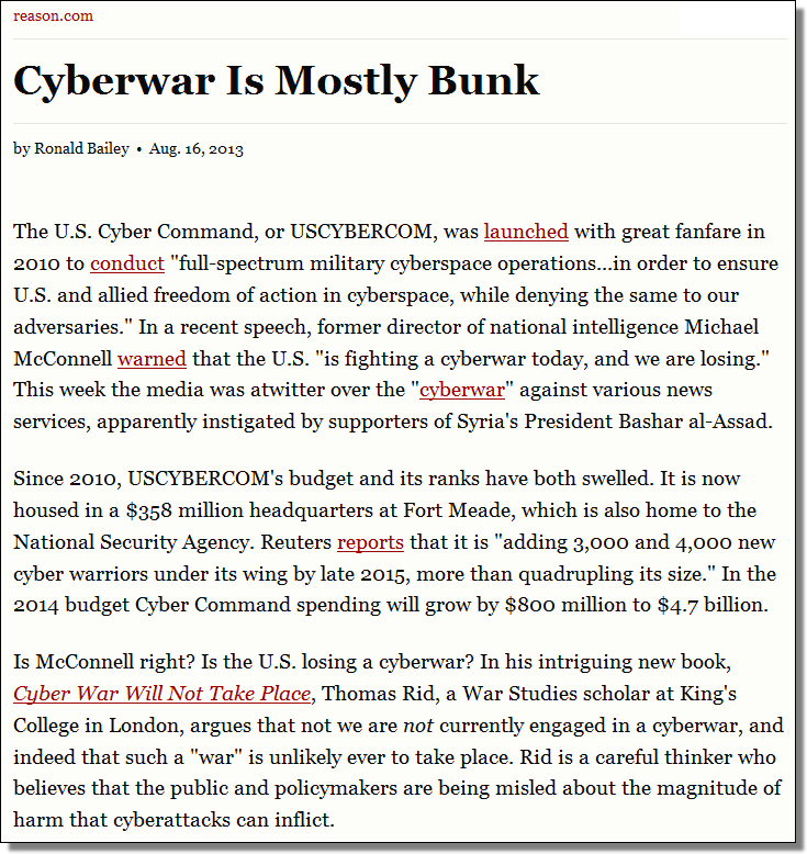 reason.com/archives/2013/08/16/cyberwar-is-mostly-bunk